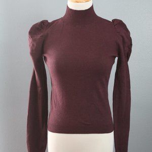 Express Elegant Women's Burgundy Sweater